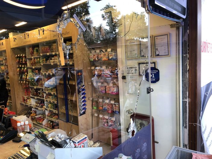 Sinop’taki bir markete silahlı saldırı