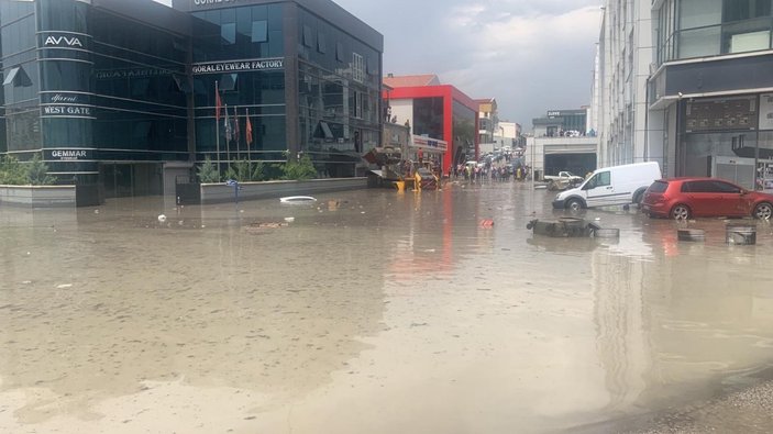 Ankara'daki sel felaketinden görüntüler
