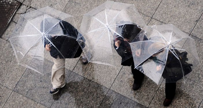 İstanbul ve Trakya bölgesi için kuvvetli yağış uyarısı yapıldı