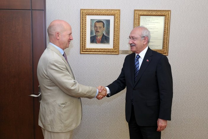 Kemal Kılıçdaroğlu, İngiliz Büyükelçi Chilcott ile görüştü