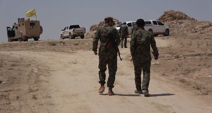 Münbiç'teki teröristler ABD yapımı tanksavar kullanıyor