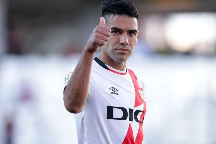 Radamel Falcao, bir yıl daha Rayo Vallecano'da