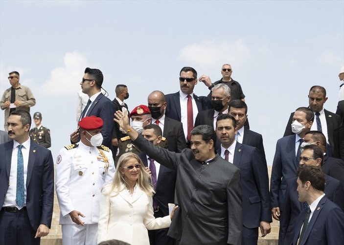 Venezuela Devlet Başkanı Nicolas Maduro, Ankara'da