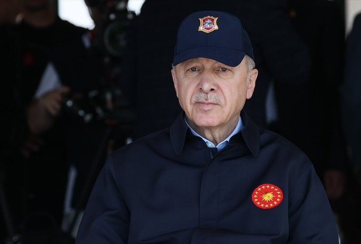 Cumhurbaşkanı Erdoğan, Efes-2022 tatbikatında