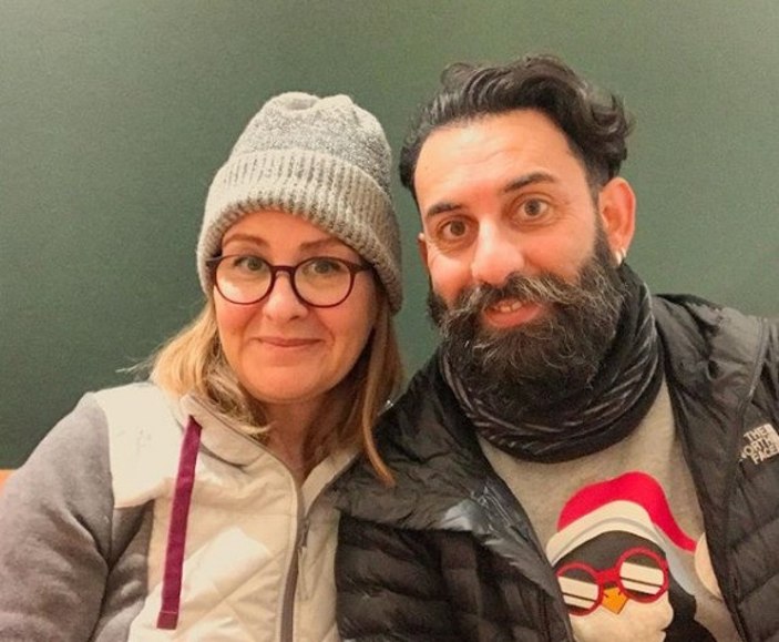 Seksenler'in Rukiye'sini ilk kez böyle göreceksiniz! Eşiyle sevimli halleri beğeni topluyor...