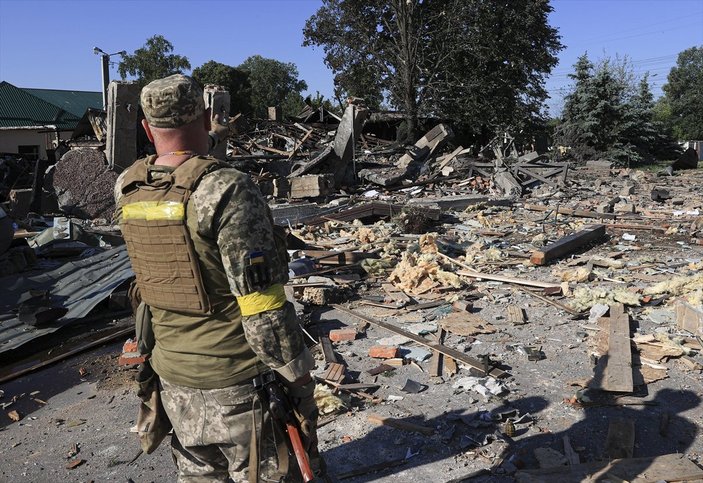 Ukrayna'da savaşın getirdiği yıkım objektiflere yansıdı