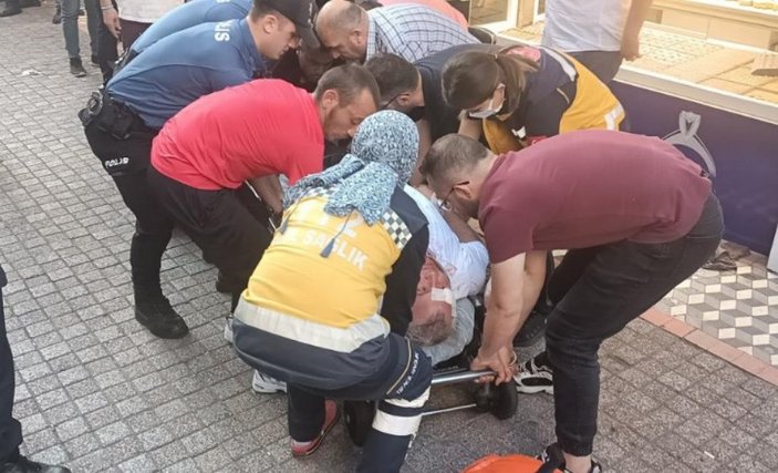 Zonguldak'ta kavgayı ayırmaya çalışan kişi kafasından darbe aldı