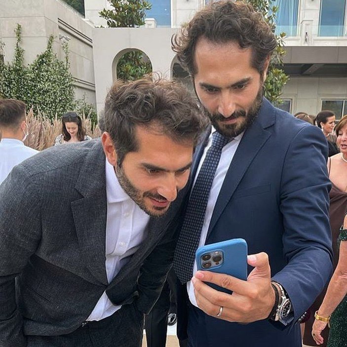 Hamit Altıntop ve Halil Altıntop'un fotoğrafı efsaneyi hatırlattı