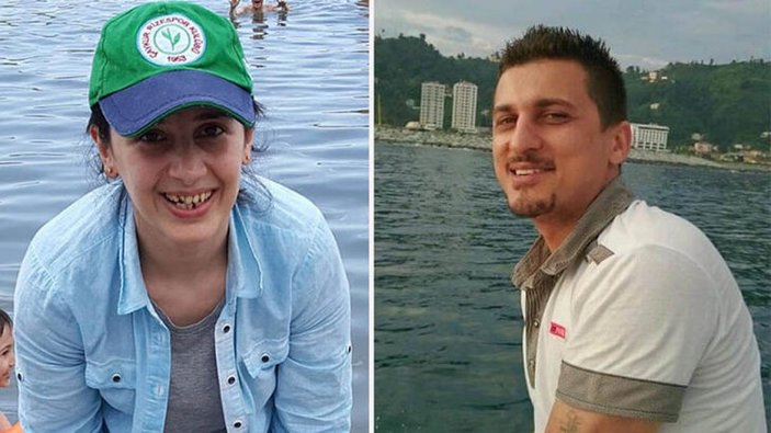 Rize'de kocası tarafından darbedilerek öldürülen kadına veda