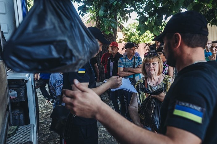 Ukrayna halkına yardımlar devam ediyor
