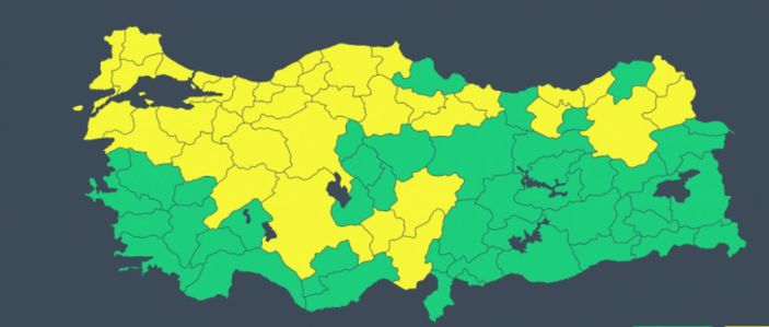 Meteoroloji'den yeni hava durumu raporu! Aman dışarı çıkmayın..