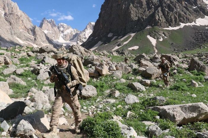 a Eren Abluka-2 Operasyonu'nda 4 terörist öldürüldü