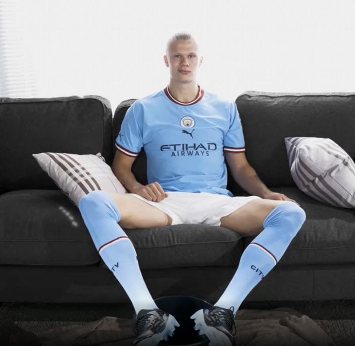 Manchester City, Erling Haaland'ı açıkladı