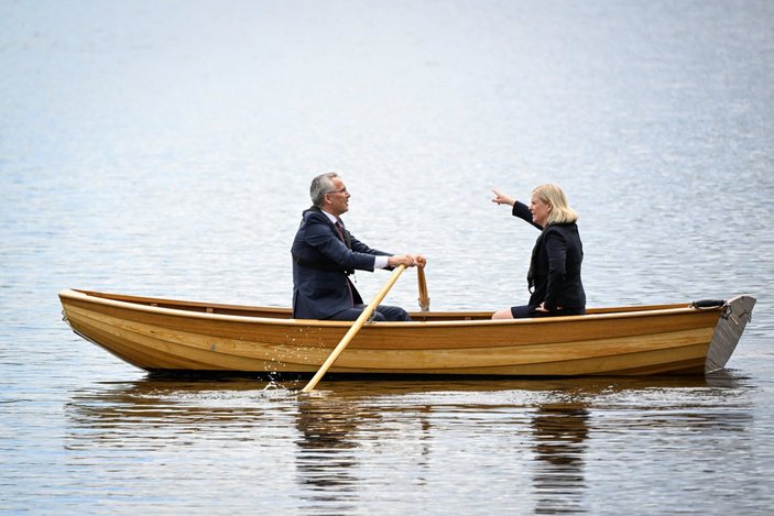 Jens Stoltenberg, İsveç Başbakanı Andersson ile görüştü