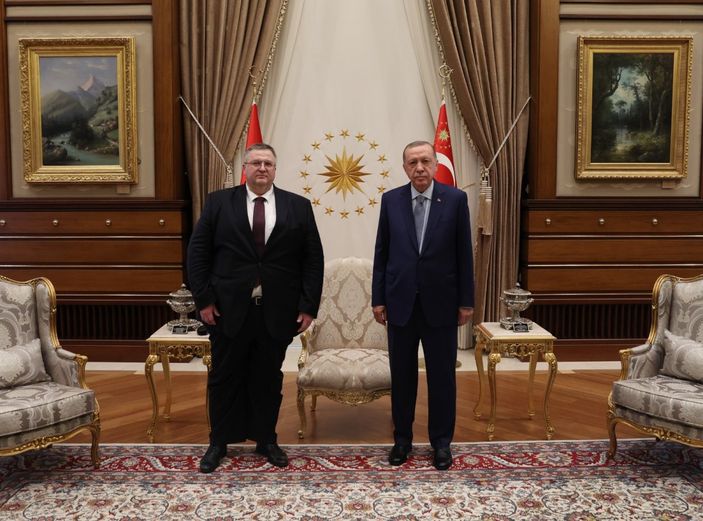 Cumhurbaşkanı Erdoğan, Rusya Federasyonu Başkan Yardımcısı ile görüştü