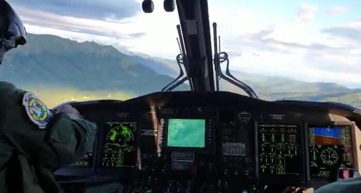 İtalya'daki helikopter kazasından önce çekilen son kare ortaya çıktı
