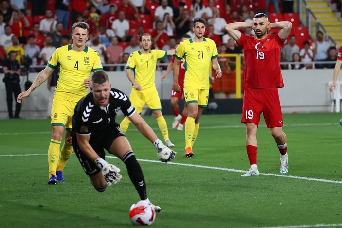 Serdar Dursun bu kez Litvanya maçını es geçti