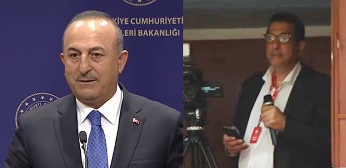 Mevlüt Çavuşoğlu'ndan 'Turkey' diyen muhabire uyarı