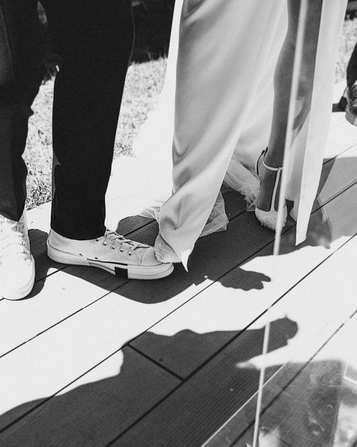 Melis Birkan, düğün fotoğraflarını paylaştı