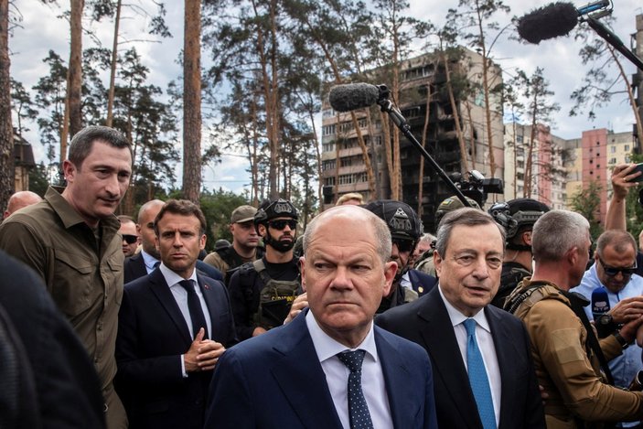 Avrupalı liderlerden Ukrayna'ya ziyaret