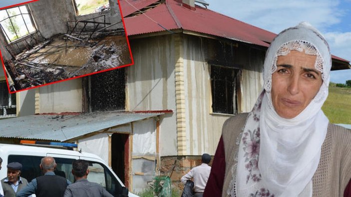 Bitlis'teki yangında düğün için alınan eşyalar kül oldu