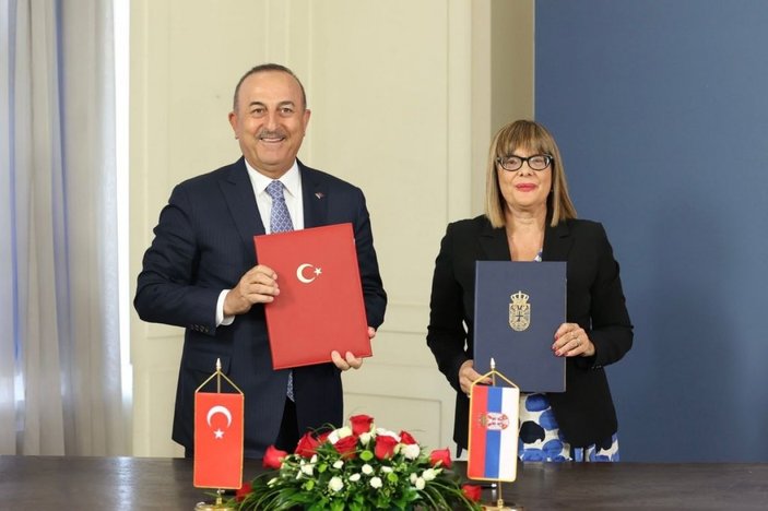 Bakan Çavuşoğlu: Sırbistan ile ticaret hacmimizi 5 milyar dolara çıkarıyoruz