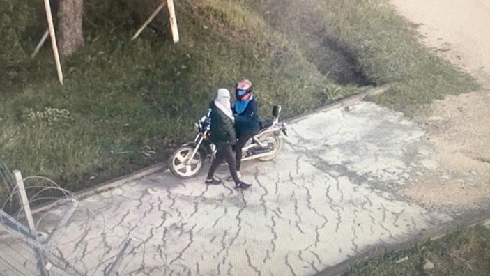 Eskişehir’de kablo hırsızını dövmesi yakalattı