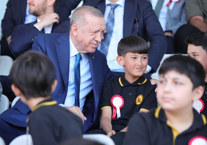 Cumhurbaşkanı Erdoğan'ın karne dağıtım töreni konuşması