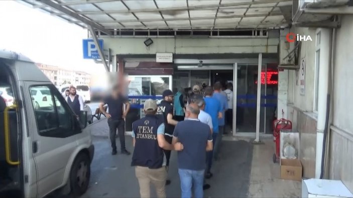 İstanbul'da yakalanan 8 DHKP/C'li tutuklandı