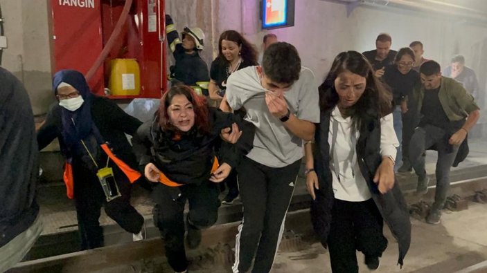 Eskişehir'de hızlı trende yangın tatbikatı film sahnelerini aratmadı
