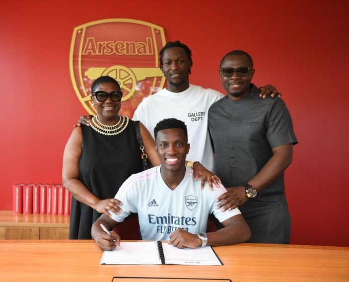 Arsenal, Nketiah'ın sözleşmesini uzattı