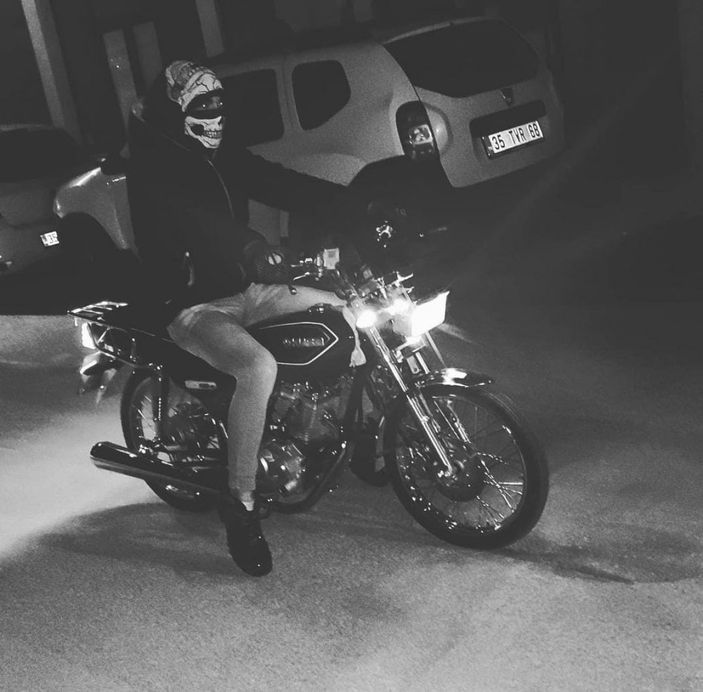 i İzmir'de ölümlü trafik kazası kamerada