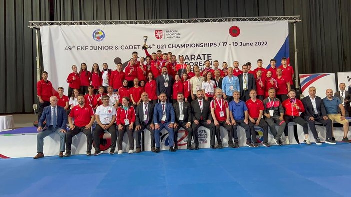 Avrupa Karate Şampiyonası'nda Türkiye'den 12 madalya