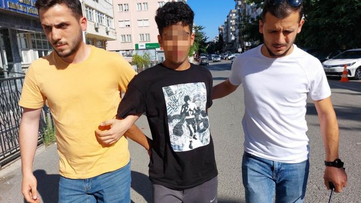 i Samsun'da gaspçı polisin kovalamacası sonucu yakalandı