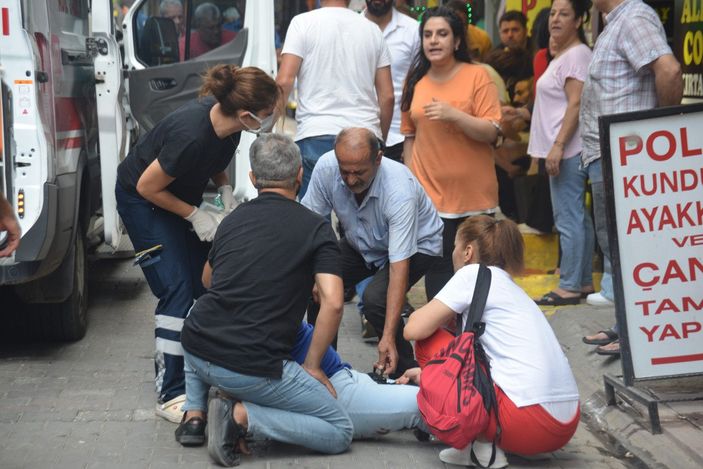 Adana'da kırtasiye esnafı arasında silahlı kavga