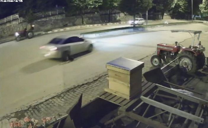 i Kastamonu'da köpeği ezdi, yoluna devam etti