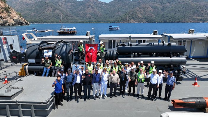 Türkiye'nin ilk denizaltı test altyapısı hayata geçirildi