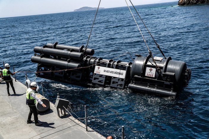 Türkiye'nin ilk denizaltı test altyapısı hayata geçirildi