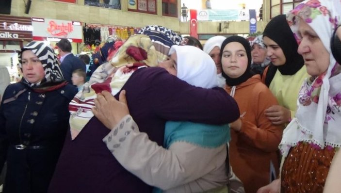 Kastamonu'da ilk hac kafilesi gözyaşları arasında uğurlandı