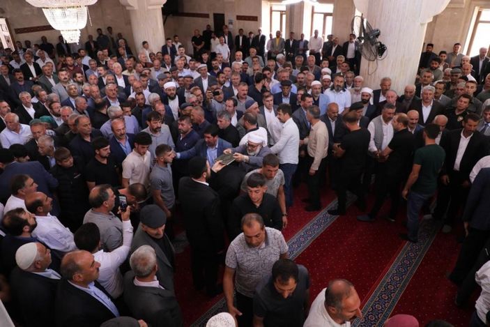 Bitlis'te husumetli aileler törenle barıştırıldı