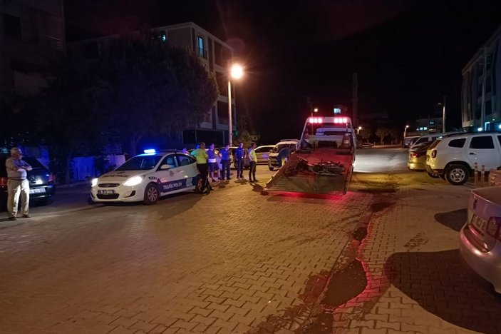 İzmir'de kaza yapan motosiklet sürücüsü öldü