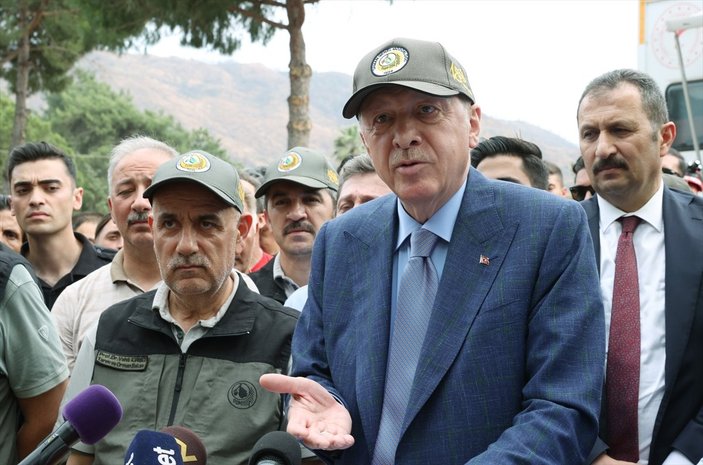 Cumhurbaşkanı Erdoğan, Marmaris'te konuştu