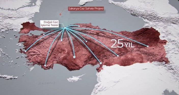 Enerji Bakanlığı'ndan Karadeniz gazı videosu