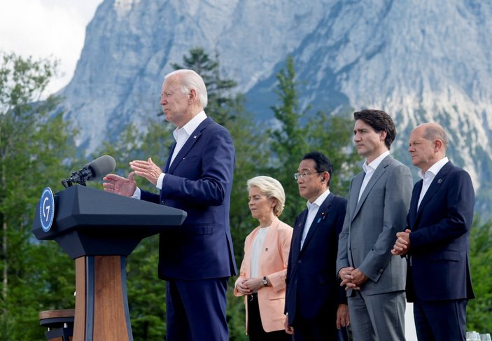 G7 liderlerinden, Çin'in Kuşak ve Yol girişimine karşı 600 milyar dolarlık plan