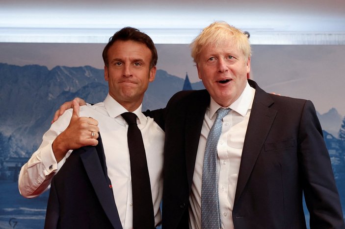 Boris Johnson ve Emmanuel Macron arasında buzlar eridi