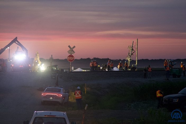ABD'de tren kazası: 3 ölü, 40'tan fazla yaralı
