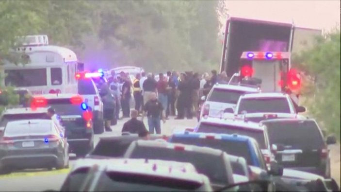 ABD'de kamyonun içerisinde 46 ceset bulundu
