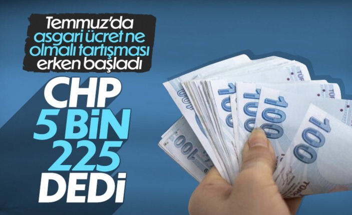 CHP asgari ücret teklifini güncelledi