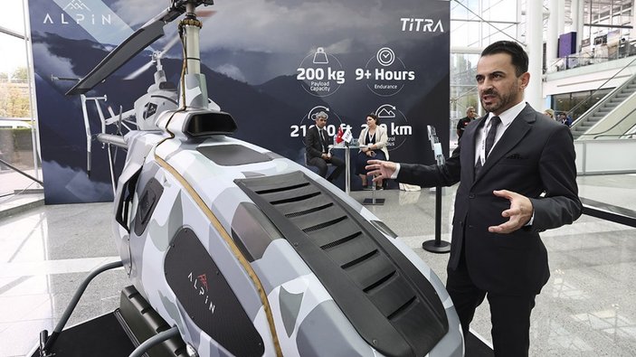 Türkiye'nin ilk insansız helikopteri Alpin bu yıl sahaya çıkacak