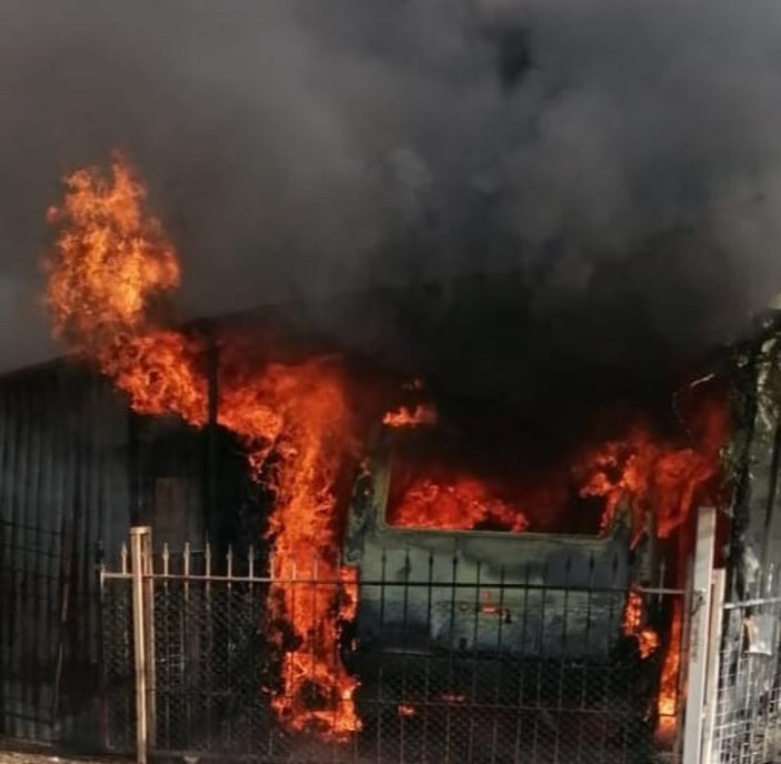 Muğla'da ahırda yangın çıktı: 8 hayvan zarar gördü